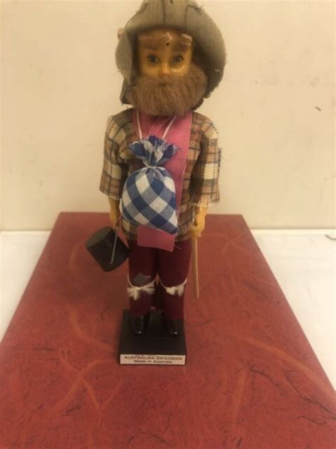 Vintage Doll Australian Swagman Hobo Doll Made In Australia 1970s Ebay