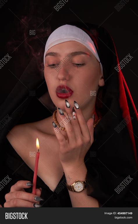 Bad Young Nun Sister Image And Photo Free Trial Bigstock
