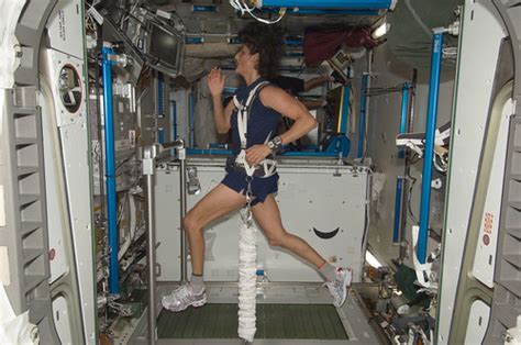 Astronaut Suni Williams On COLBERT Treadmill ISS032 E 0117 Flickr