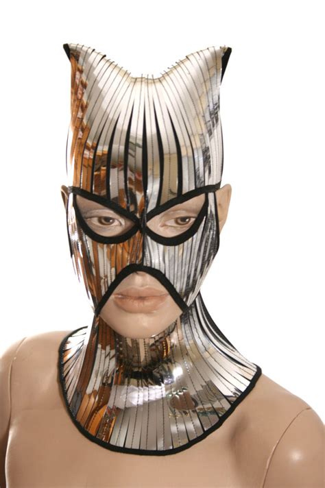 Baphomet Catwoman Fetish Mask Warrior Headpiece Armor By Divamp