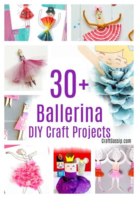 30 Ballerina Crafts You Can Diy