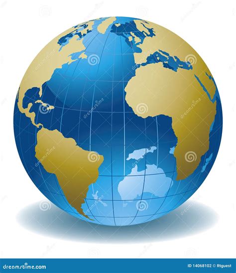Globe Of The World Stock Photography Image 14068102