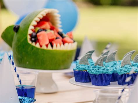 Shark Themed Party Bites Thatll Have The Kids Hungry For More