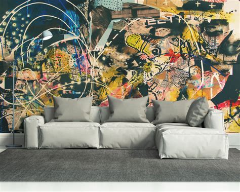 Abstract Graffiti Art Wall Mural Wall Murals Mural Art