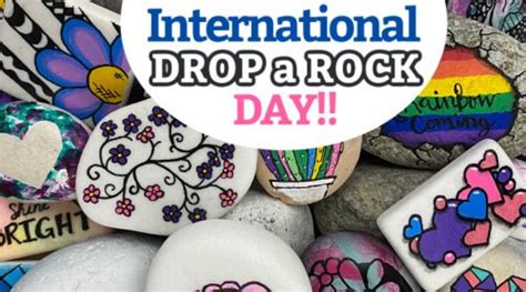 What Is International Drop A Rock Day Rock Painting 101