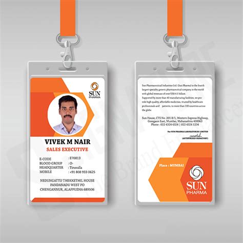 Double Sided Design Custom Id Cards Create Customizable