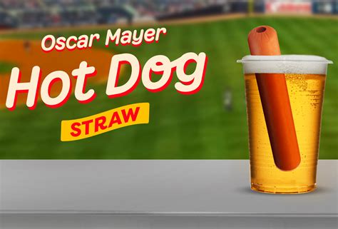 Oscar Mayer Actually Has A Limited Edition Hot Dog Straw