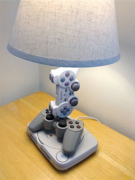Playstation Desk Lamp Ps1 Console And Controller Sculpture Etsy