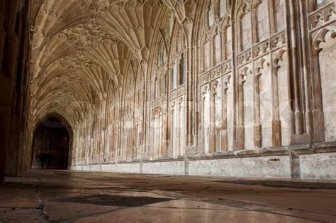 Cloister In Gloucester Cathedral Stock Image Colourbox