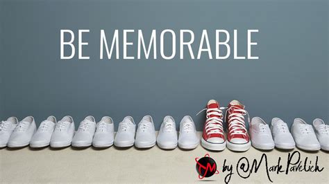 Be Memorable The Mark Consulting