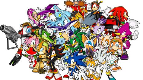 Sonic Characters Wallpapers Wallpaper Cave