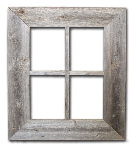 Rustic Barn Wood Window Frame By Rusticdecorframes On Etsy