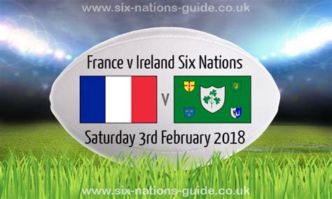 France 13 15 Ireland Six Nations 3 Feb 2018