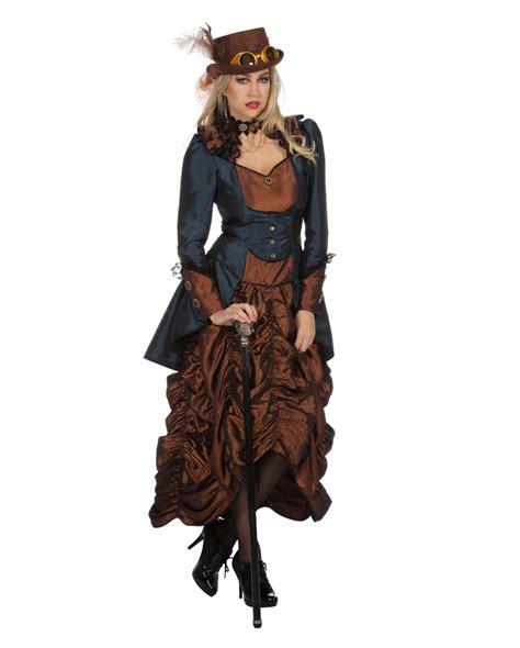 Steampunk Costume Dress With Mini Hat Ubicaciondepersonascdmxgobmx