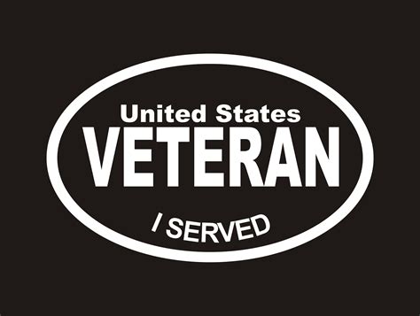 Us Veteran Decal Veteran Decal Veteran Sticker Us Veteran Vinyl