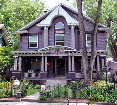 Purple Victorian Home For Sale In Springfield