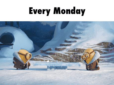 Welcome to a new week at the thrill blender. Happy Monday Gifs, Monday Morning Gifs, Best Monday Gif