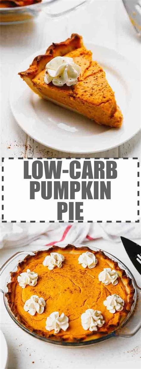 Any keto desserts that make the carb cut will likely be sweetened with something other than sugar. Keto Low-Carb Pumpkin Pie - made with a few ingredients ...