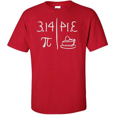 Pi And Pie Day Math Geek Funny Food Tees 314 Nerdy School