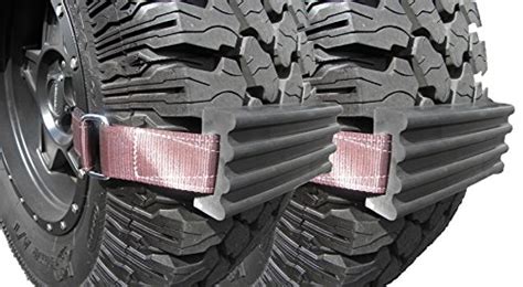 Chain Or Snow Tire Alternative Set Of 2 Blocks And Straps Emergency