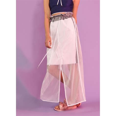 Mesh Maxi Skirt Women From Fashion Crossover London Uk
