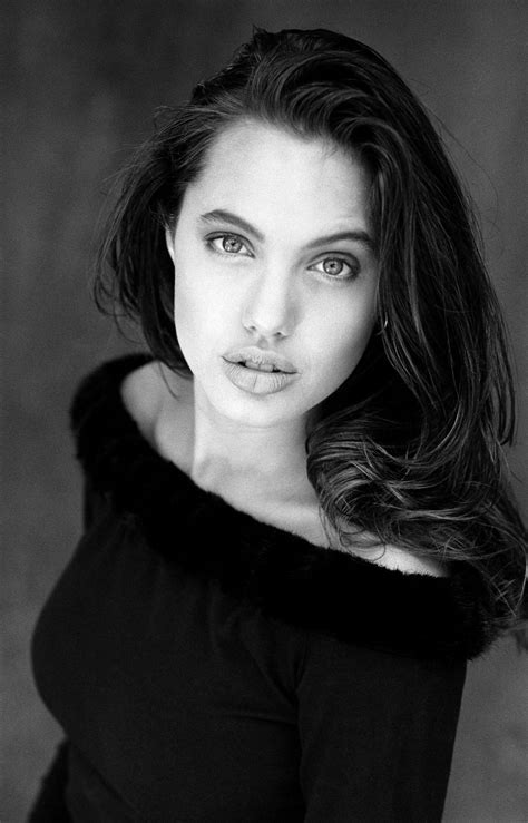 Angelina Jolie By Michael Clement 1991 Films Movies Actress 1991