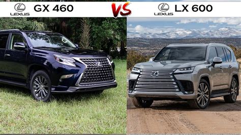 Lexus Lx 600 2023 Vs Lexus Gx 460 2023 Specs Comparison Youtube