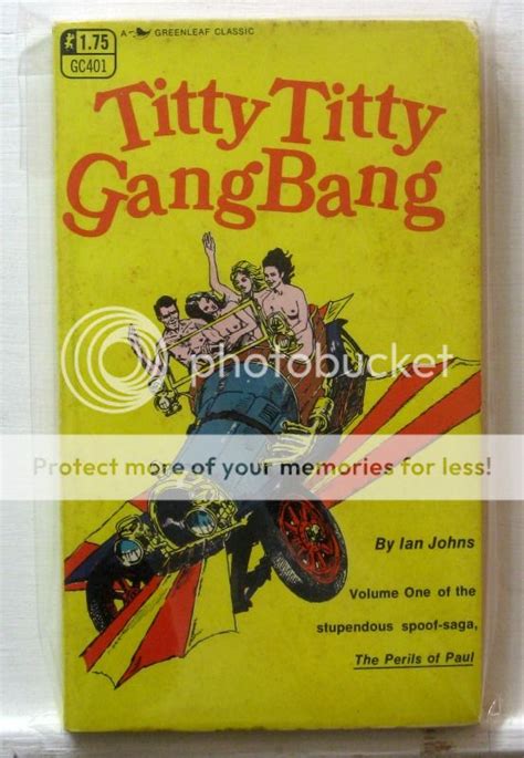 Vintage Ian Fleming Esque Sleaze Titty Titty Gang Bang Ian Johns