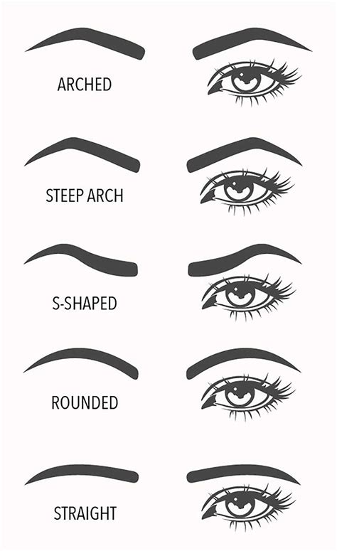 20 Perfect Eyebrows Infographics