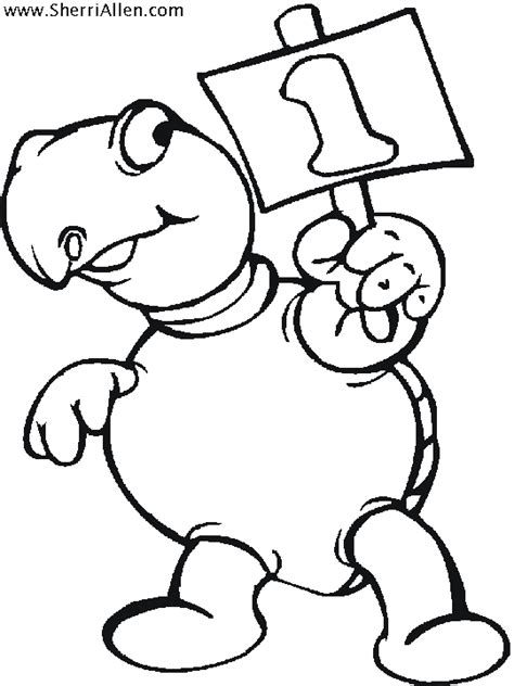 Free Numbers Coloring Pages From