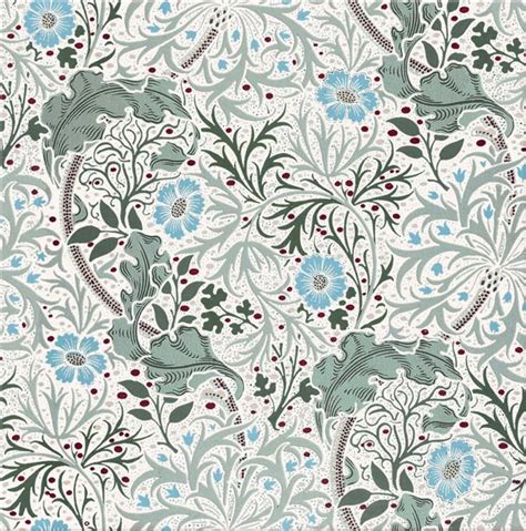 William Morris Seaweed Tile Arts And Crafts Tiles From Textiles
