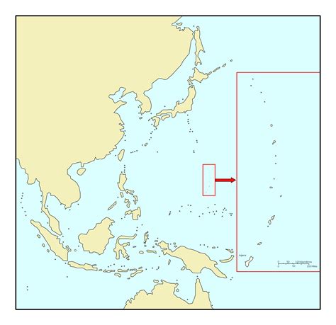 Mariana Islands Map