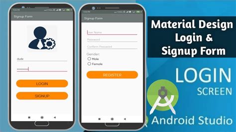 How To Create Beautiful Android Login Form Material Design In Android