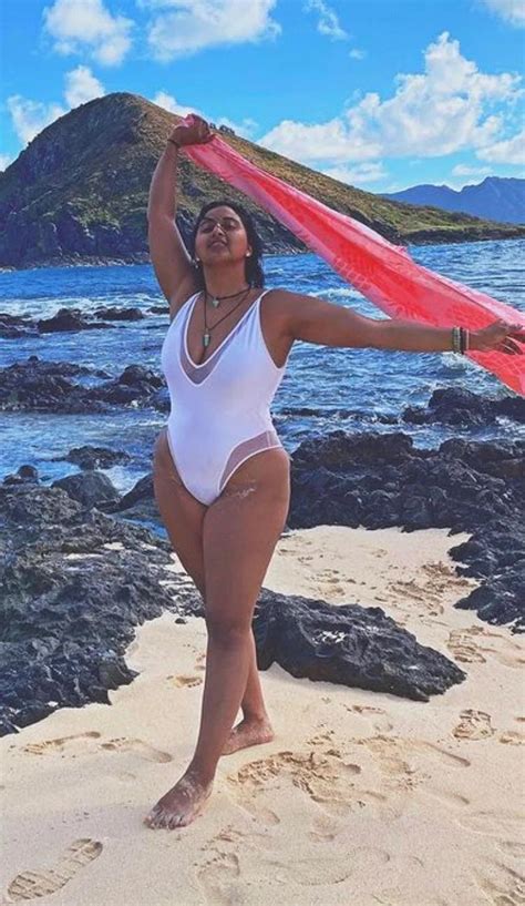 Hot Photos Of Raja Kumari In Bikini And Swimsuits Flaunting Her Fine