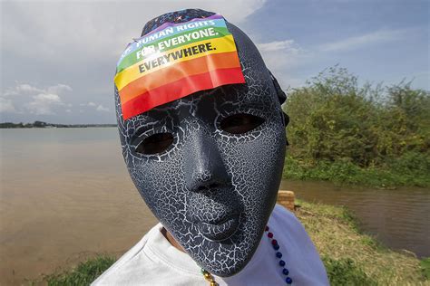 uganda lgbt pride parade in country that tried to impose long jail terms for gay sex [photos