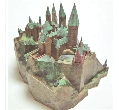 Castelo De Hogwarts Maquete De Papel Imprimir E Montar R 21 em São