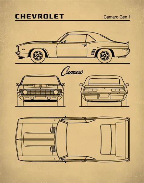 The Original Chevrolet Camaro Blueprint