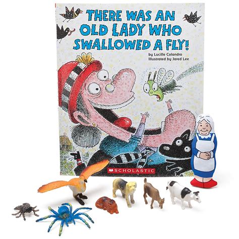 There Was An Old Lady Who Swallowed A Fly D Storybook Pc