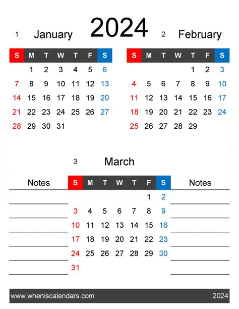 Download Calendar 2024 Jan Feb Mar Jfm463
