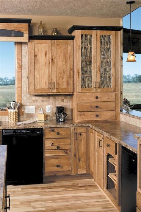 Adorable 70 Best Rustic Farmhouse Kitchen Cabinet Ideas