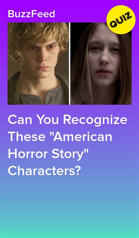 Recognize These American Horror Story Characters