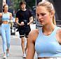 Victoria S Secret Model Romee Strijd Hits The Streets Of NYC For A Juice Run Daily Mail Online
