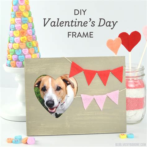 Diy Valentines Day Frame Vicky Barone