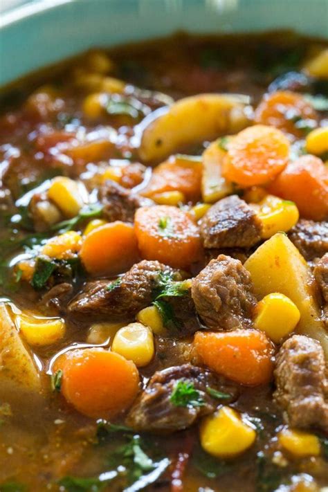 Place the pot under low heat for 3 hours and make sure that the pot is left uncovered. Instant Pot Vegetable Beef Soup | Recipe | Beef soup ...