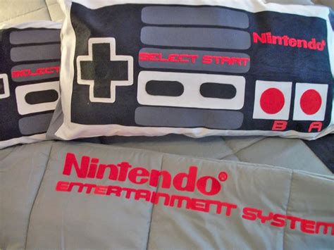 This Nintendo Bed Set Makes Your Bed Look Like A Giant Nes Game Console