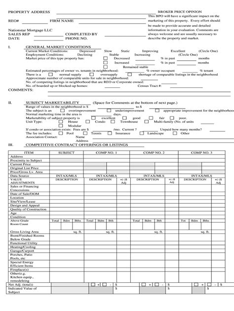 Fannie Mae Bpo Form Pdf Fill Online Printable Fillable Blank