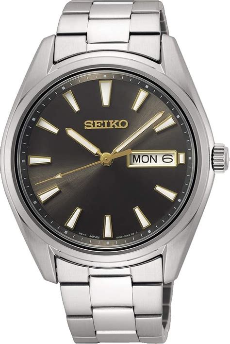Seiko Men S Analogue Japanese Quartz Watch With Stainless Steel Strap