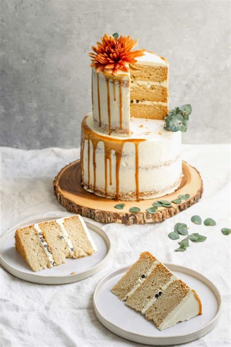 French vanilla cake is a type of vanilla cake, but with a more distinct flavor. Easy Vegan Vanilla Cake • The Curious Chickpea