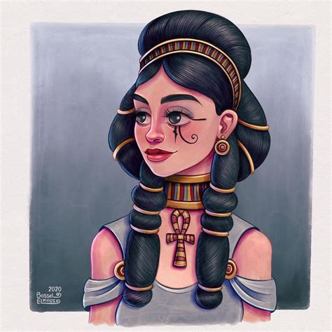 New Illustration Inspired By Ancient Egypt 🎨 Egyptian Goddess Art Egypt Art Ancient Egypt Art