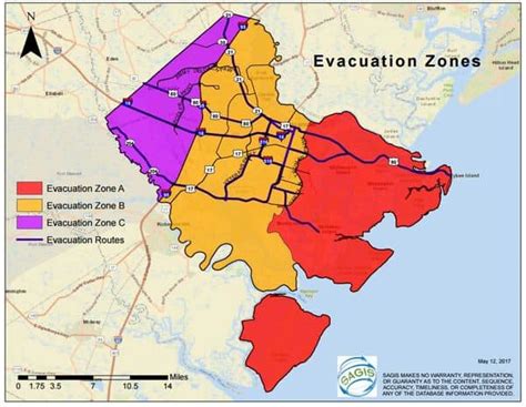 Chatham Emergency Management Agency Hurricane Maps